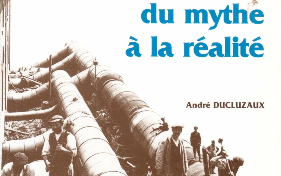 Couverture de l'ouvrage : La Houille Blanche de Belledonne à la Romanche, Aristide Bergès du mythe à la réalité