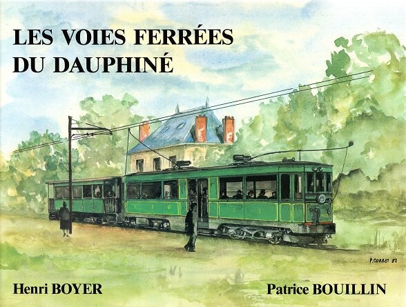 Les voies ferrées du Dauphiné - Couverture du livre