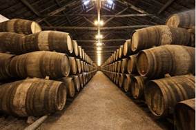 Distillerie du Vercors : vieillissement dans les chais
