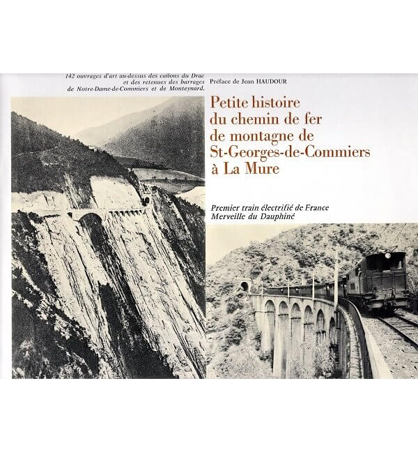 Couverture du livre : petite histoire du chemin de fer de montagne SGLM