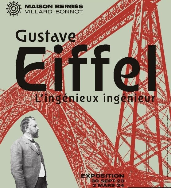 Illustration de l'expo Eiffel à la maison Bergès 2023