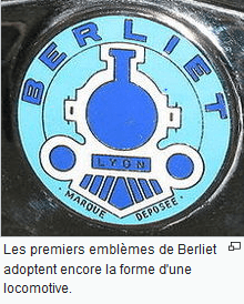 Berliet - un des premiers emblèmes