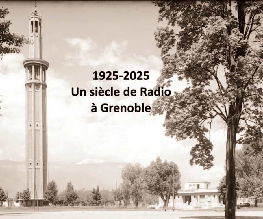 Illustration de la conférence Aphid 2025 sur 100 ans de radio à Grenoble